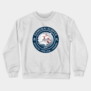 The Samurai Surfer Banzai Pipeline Crewneck Sweatshirt